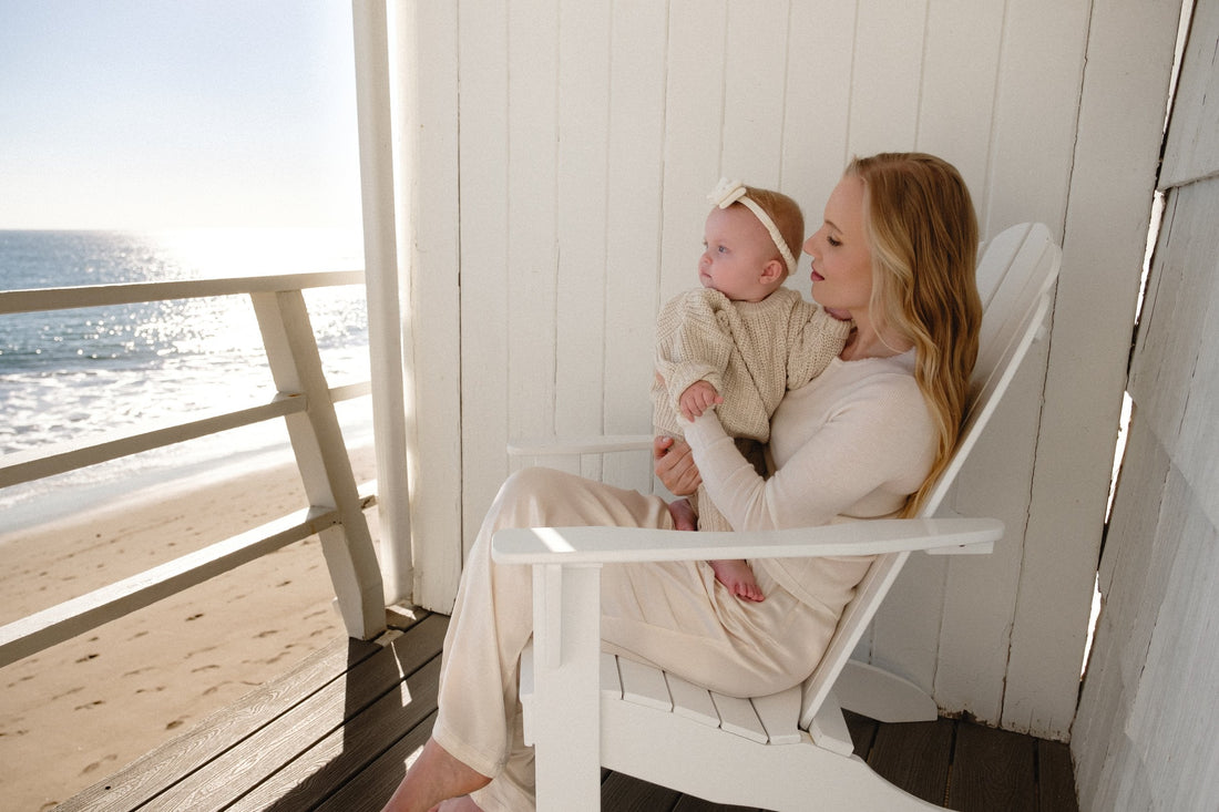 Mother with daughter